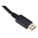 RS PRO 4K Male DisplayPort to Male DisplayPort Cable, Polyvinyl Chloride Jacket, 3 m Length 182-8554