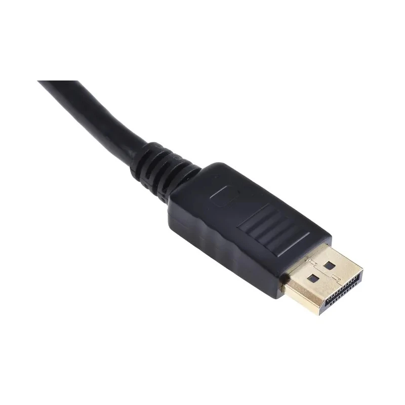 RS PRO 4K Male DisplayPort to Male DisplayPort Cable, Polyvinyl Chloride Jacket, 3 m Length 182-8554