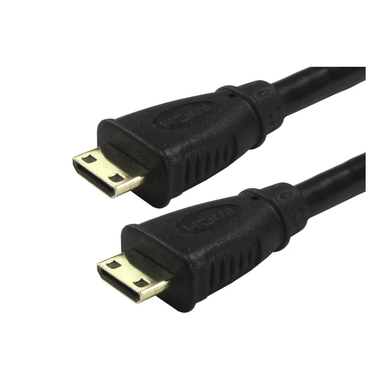RS PRO CDLHD series 3 m 4K HDMI Cable Male Mini HDMI to Male HDMI Black 182-8579