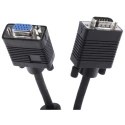 RS PRO Male VGA to Female VGA Cable, 2 m Black 182-8538
