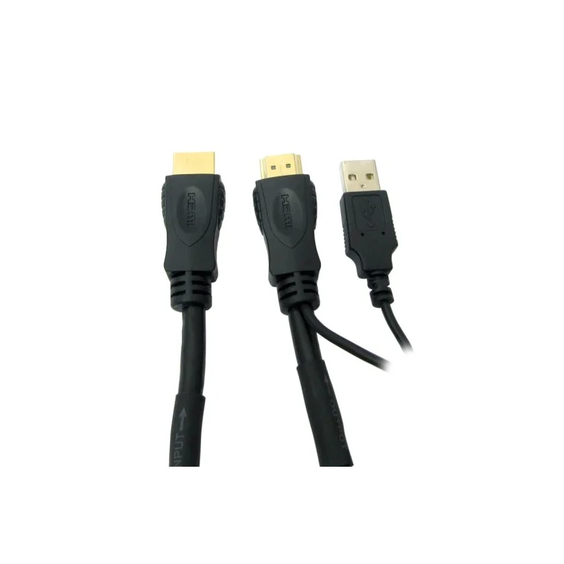 RS PRO 40 m 1080p HDMI Cable Male HDMI to Male HDMI HDMI 1.4 Black 182-8813