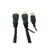 RS PRO 40 m 1080p HDMI Cable Male HDMI to Male HDMI HDMI 1.4 Black 182-8813