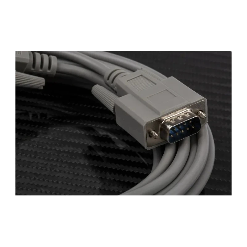 RS PRO Serial Cable Male D-Sub 9-Pin to Female DB9, 5 m Length, Polyvinyl Chloride Jacket EX Series 182-8783