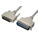 RS PRO Male Centronic D-Sub 25-Pin to Male C36 Parallel Cable 10m Grey Sheath 182-8805
