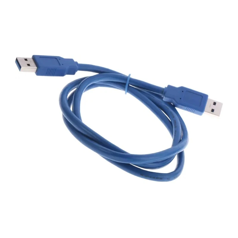RS PRO High-Performance IC Socket USB Cable Male USB Type A to Male USB 3.0 USB Type A Blue 1m 182-8842