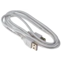 RS PRO USB 2.0 Male USB Type A to Female USB Type A USB Extension Cable White 1.8 m 182-8857