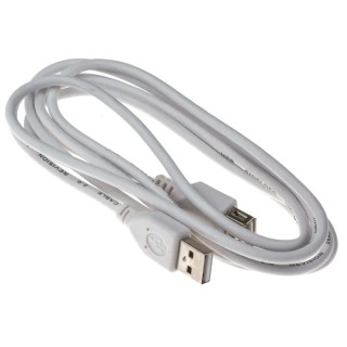 RS PRO USB 2.0 Male USB Type A to Female USB Type A USB Extension Cable White 1.8 m 182-8857