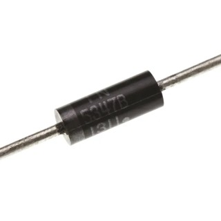 onsemi Zener Diode DO-15 10 V 5 W Through Hole 2-Pin Voltage Regulator 1N5347BRLG