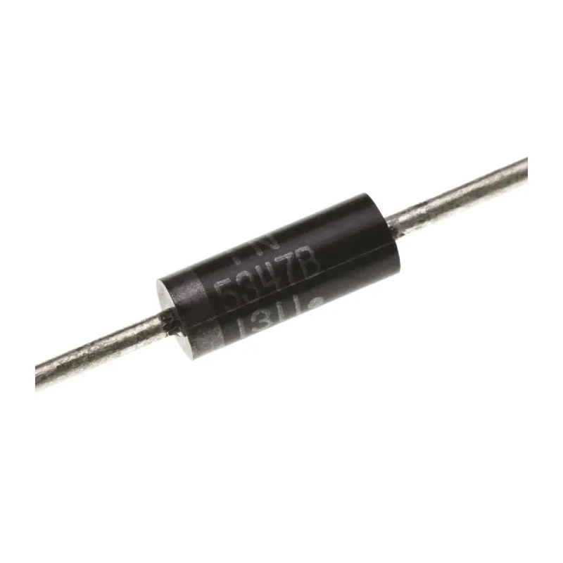 onsemi Zener Diode DO-15 10 V 5 W Through Hole 2-Pin Voltage Regulator 1N5347BRLG