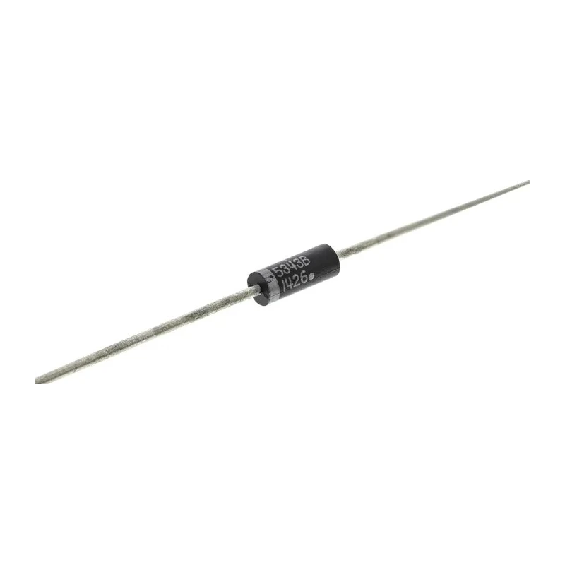 onsemi 7.5 V 5 Watt Single Zener Diode Through Hole 2-Pin DO-15 1N5343BRLG