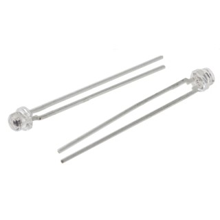 ams OSRAM Phototransistor Infrared, Ultraviolet, Visible Light, Through Hole 2-Pin 3 mm (T-1) Package SFH 3310