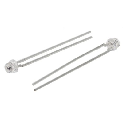 ams OSRAM Phototransistor Infrared, Ultraviolet, Visible Light, Through Hole 2-Pin 3 mm (T-1) Package SFH 3310