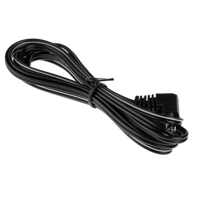 RS PRO 2.5 mm DC Plug to Unterminated Power Cord, 1.8 m, 12V, 1A, White and Black PVC Jacket 656-3894