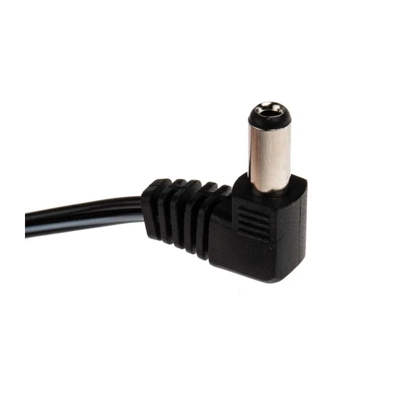 RS PRO 2.5 mm DC Plug to Unterminated Power Cord, 1.8 m, 12V, 1A, White and Black PVC Jacket 656-3894