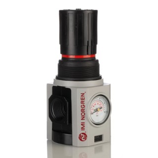Norgren Pneumatic Regulator Excelon Plus G 3/4 Thread 0.3 Bar Minimum Operating Pressure R84G-6GK-RMG