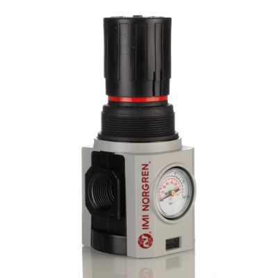 Norgren Pneumatic Regulator Excelon Plus G 3/4 Thread 0.3 Bar Minimum Operating Pressure R84G-6GK-RMG