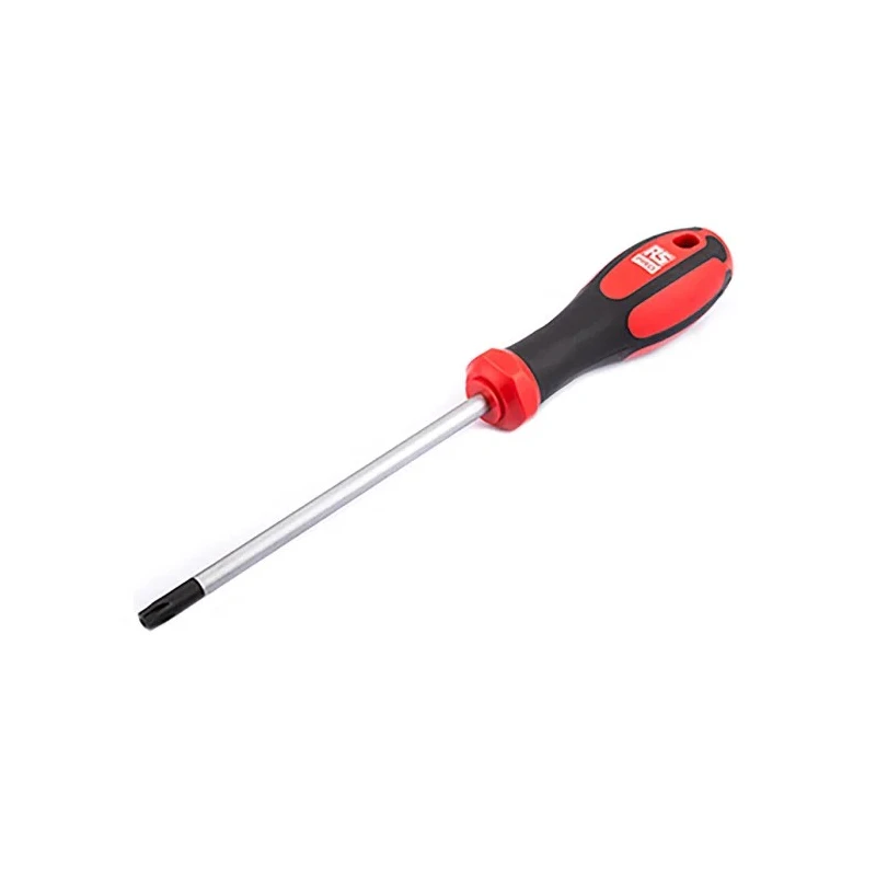 RS PRO Standard Torx & Torx Plus Screwdriver T25 Tip 100 mm Blade 200 mm Overall Rubberised Soft Grip 182-9726