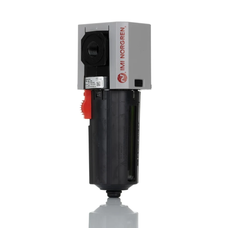Norgren Pneumatic Separator G 3/8 Port Size 1500 L/min Flow Rate 0.3 to 10 bar Pressure F84V-3GN-EPA