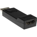 RS PRO DisplayPort to HDMI Female AV Adapter Passive Straight Connector 58.6mm Length 182-8790