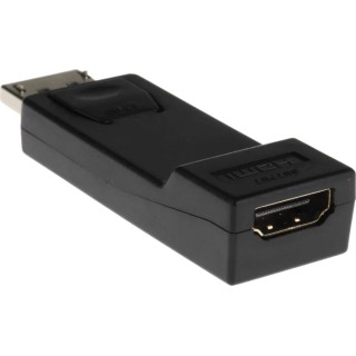 RS PRO DisplayPort to HDMI Female AV Adapter Passive Straight Connector 58.6mm Length 182-8790