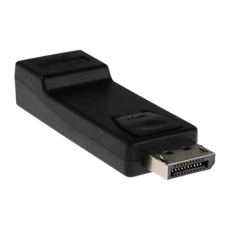 RS PRO DisplayPort to HDMI Female AV Adapter Passive Straight Connector 58.6mm Length 182-8790