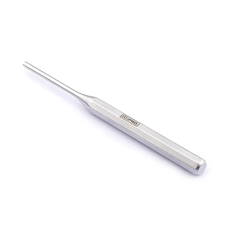 RS PRO 1-Piece Parallel Pin Punch, Chrome Molybdenum Steel, 6mm Shank, 150mm Overall 182-9792