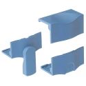 Bopla ABS Cap Set for Use with Botego Enclosure 68034000 BO KS
