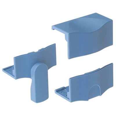Bopla ABS Cap Set for Use with Botego Enclosure 68034000 BO KS
