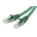 RS PRO Cat6 Ethernet Cable, 5 m, Green RJ45 Male to RJ45 Male, U/UTP Low Smoke Zero Halogen 657-2113