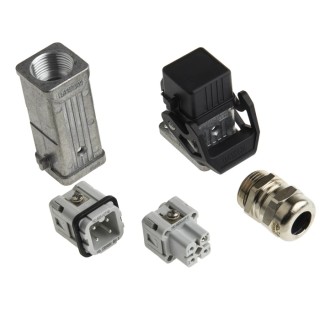 Phoenix Contact Heavy Duty Power Connector Kit 3-Contact HC Series 1409655