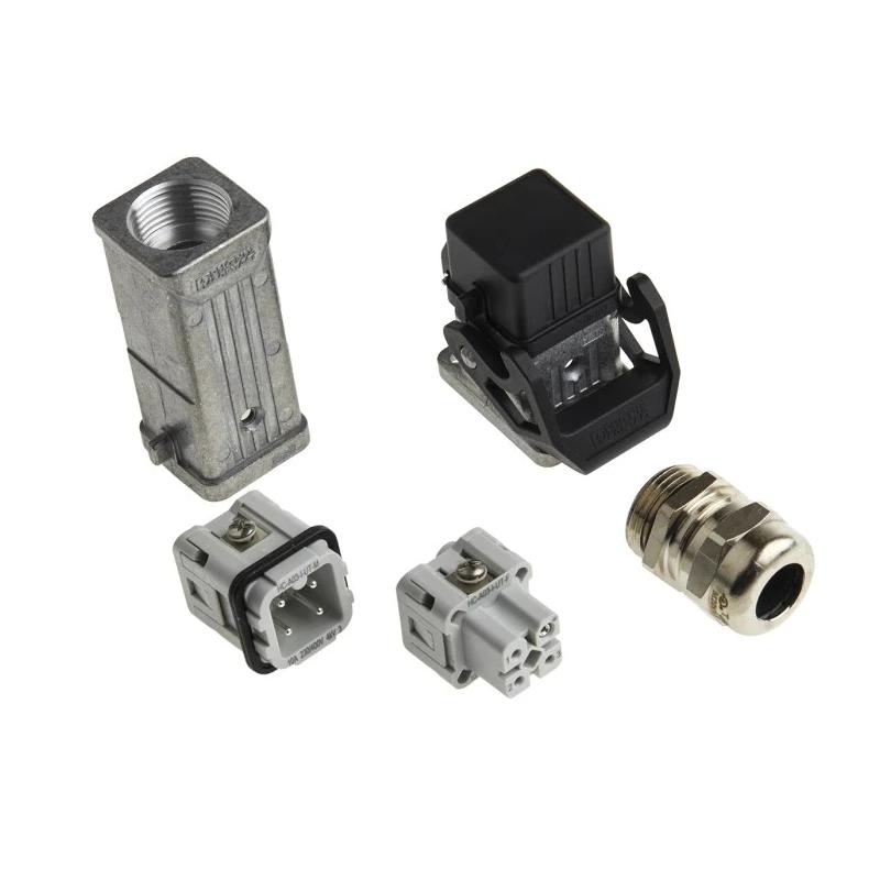 Phoenix Contact Heavy Duty Power Connector Kit 3-Contact HC Series 1409655