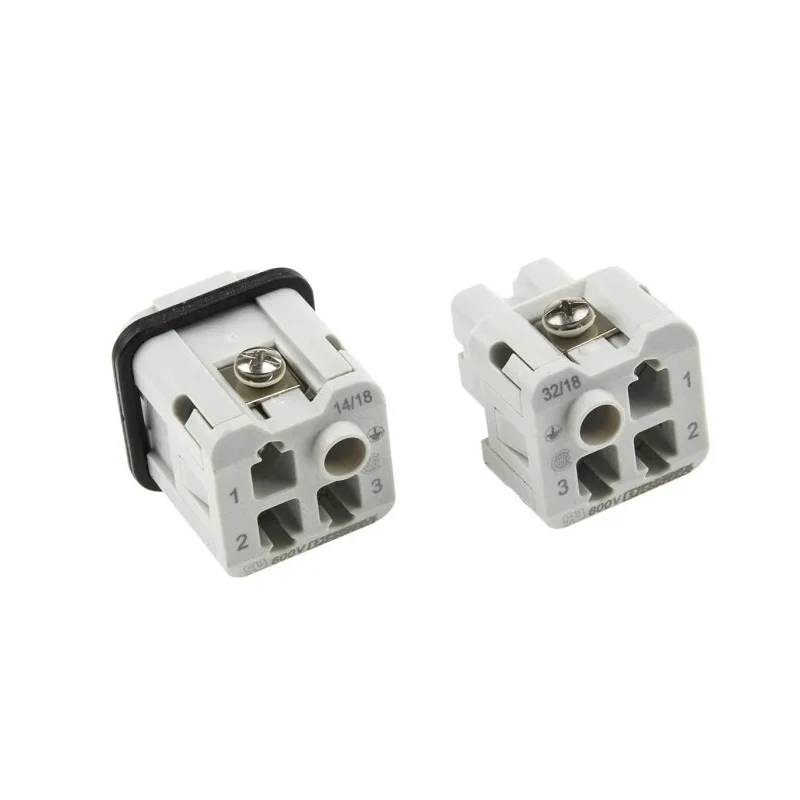 Phoenix Contact Heavy Duty Power Connector Kit 3-Contact HC Series 1409655