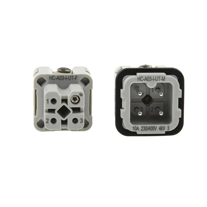 Phoenix Contact Heavy Duty Power Connector Kit 3-Contact HC Series 1409655