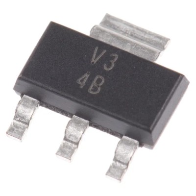 Texas Instruments TLV1117-33CDCY Low Dropout Voltage Regulator 15V 600-800mA SOT-223 4-Pin TLV1117-33CDCY
