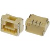 Molex CLIK-Mate Series Right Angle Surface PCB Socket, 3-Contact, 1 Row, 1.25 mm Pitch Solder 502386-0370