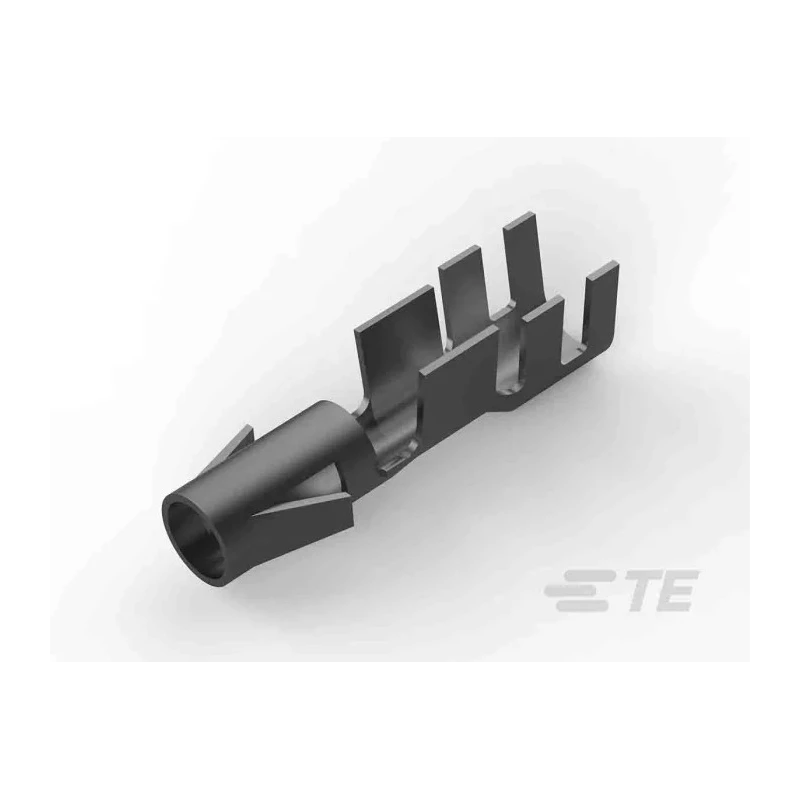 TE Connectivity Female Crimp Terminal 3A Current, 14 AWG Min, 10 AWG Max Wire Size, Tin Plating 925712-1