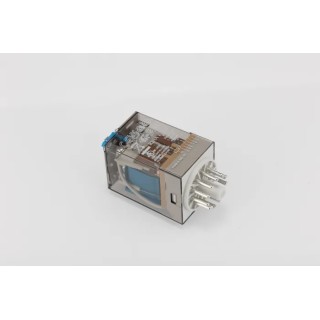 Finder Flange Power Relay 24V DC Coil 10A Switching Current 3PDT Model 60.13.9.024.0070