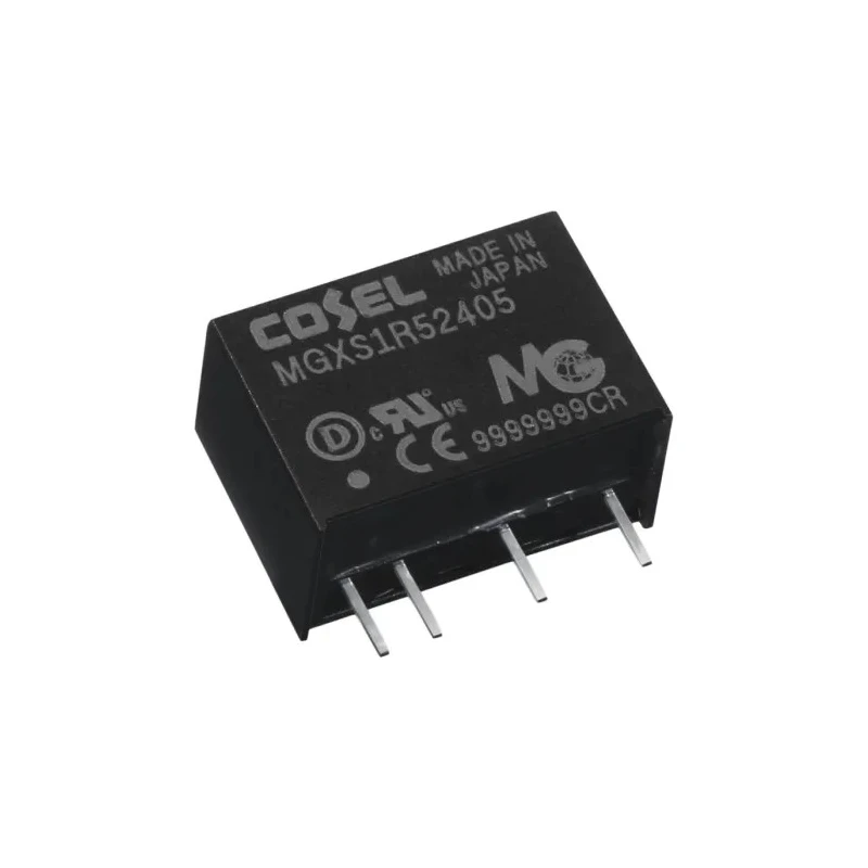 Cosel High-Efficiency Through Hole DC/DC Converter 12V DC Output, 130mA, 6-60V DC Input, 1.56W Power, 85°C Max MGXS1R5