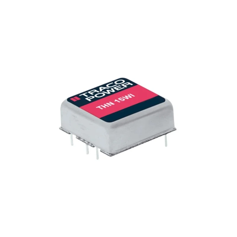 TRACOPOWER Dual Output 15W DC/DC Converter 12V DC 625mA Input 9-36V Through Hole THN 15-2422WI