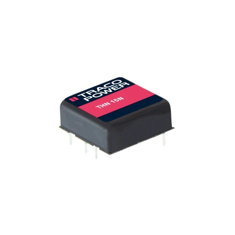 TRACOPOWER High Performance DC/DC Converter 24V dc Output 625 mA 9-18V Input Through Hole Encapsulated 15W THN 15-1215N