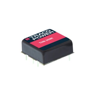 TRACOPOWER High Performance 30W Dual Output DC/DC Converter, 18-75V Input, 24V/625mA Output, Shielded Metal THN 30-4825WI