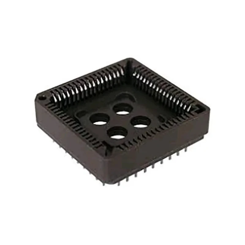 RS PRO 1.27 mm Pitch 68 Way Surface Mount Through Hole PLCC IC Socket 183-1582