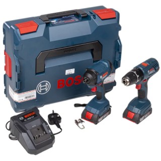Bosch Cordless Power Tool Kit 18V 2Ah Lithium-Ion Battery, Type G British 3-Pin 06019G5172