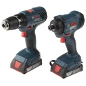 Bosch Cordless Power Tool Kit 18V 2Ah Lithium-Ion Battery, Type G British 3-Pin 06019G5172