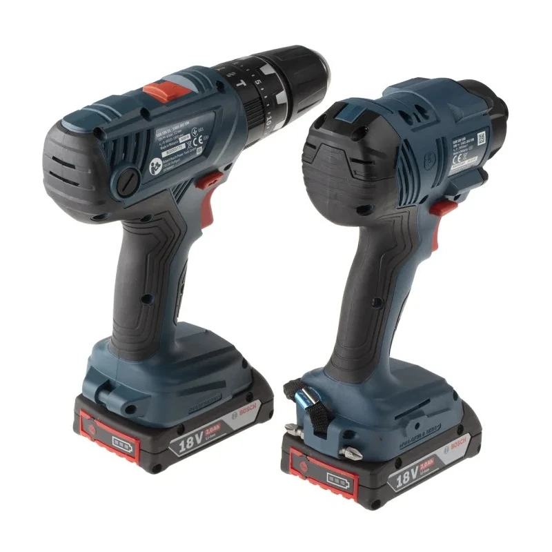 Bosch Cordless Power Tool Kit 18V 2Ah Lithium-Ion Battery, Type G British 3-Pin 06019G5172