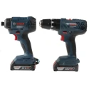 Bosch Cordless Power Tool Kit 18V 2Ah Lithium-Ion Battery, Type G British 3-Pin 06019G5172