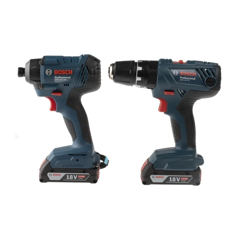 Bosch Cordless Power Tool Kit 18V 2Ah Lithium-Ion Battery, Type G British 3-Pin 06019G5172