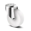 Tente Swivel Castor 400 kg Load Capacity, 160 mm Polyamide Wheel, Pressed Steel Frame, Bright Zinc Plated 3470UOR160P30-13