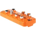 ifm electronic AL1100 Series Sensor Box, 4 Port, Ethernet, IO-Link, IP66/IP67/IP65, Polyamide Housing AL1100