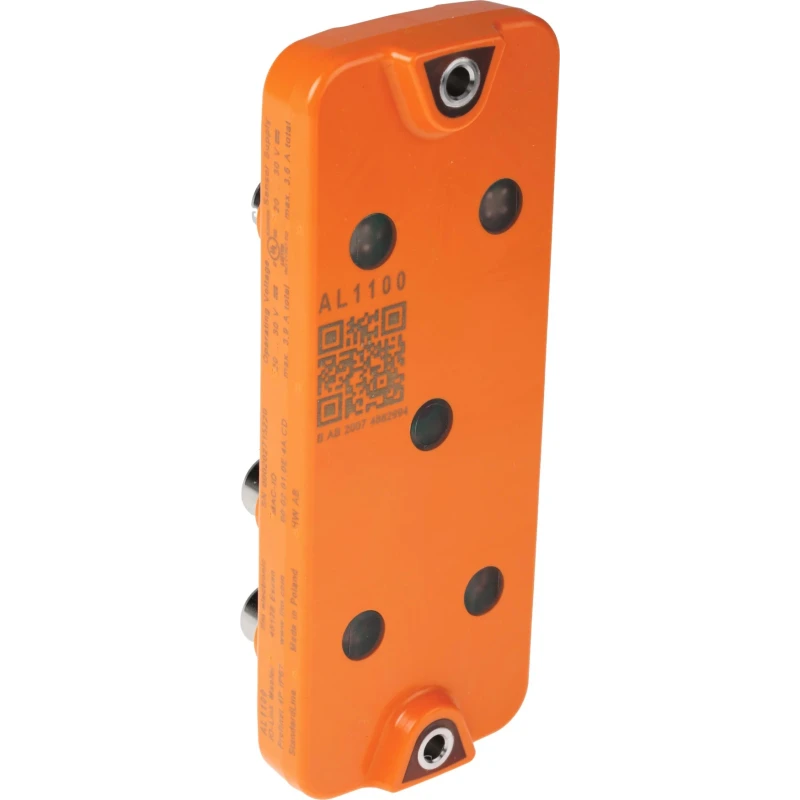 ifm electronic AL1100 Series Sensor Box, 4 Port, Ethernet, IO-Link, IP66/IP67/IP65, Polyamide Housing AL1100